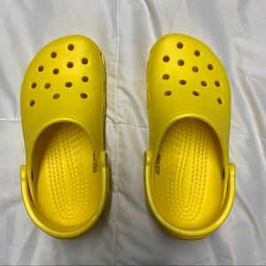 Yellow Crocs